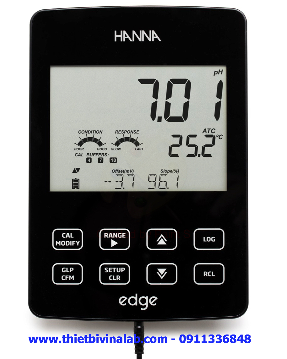 Máy đo đa chỉ tiêu PH-EC-TDS-Độ mặn-DO-Nhiệt độ Hanna HI2020